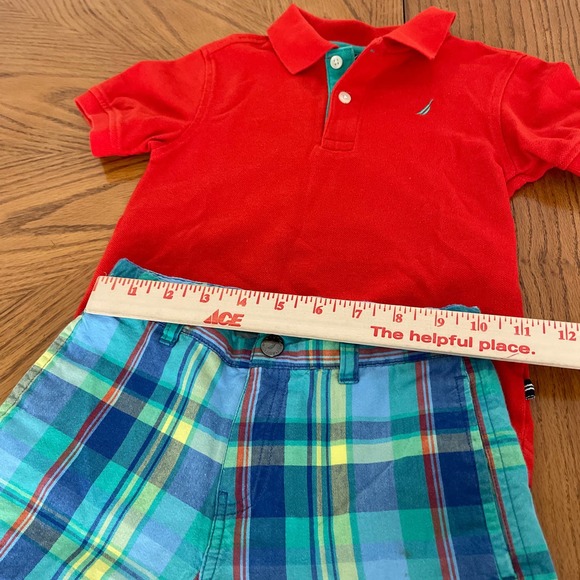 Nautica Polo short and Bermuda Kids Sz 4 slightly used - Picture 7 of 9